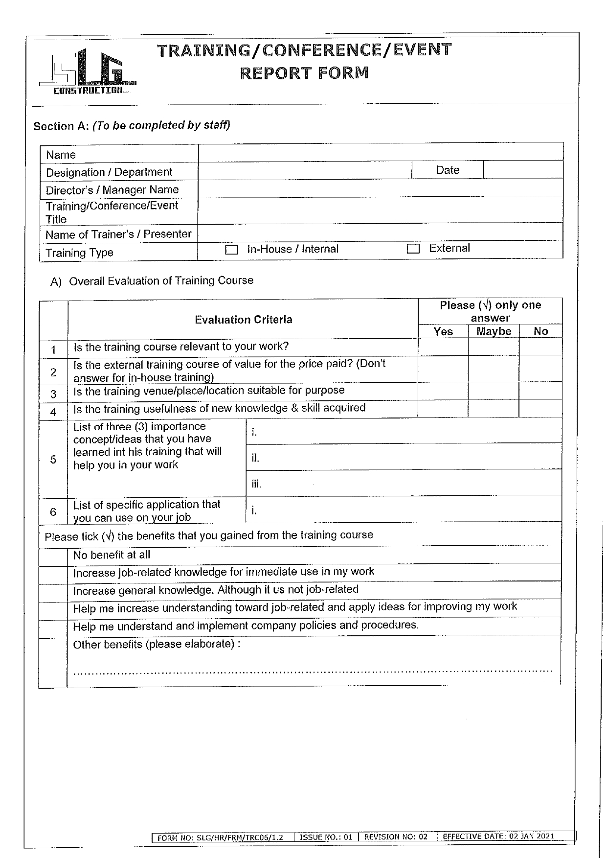SLG-PRO-SOP Page 11